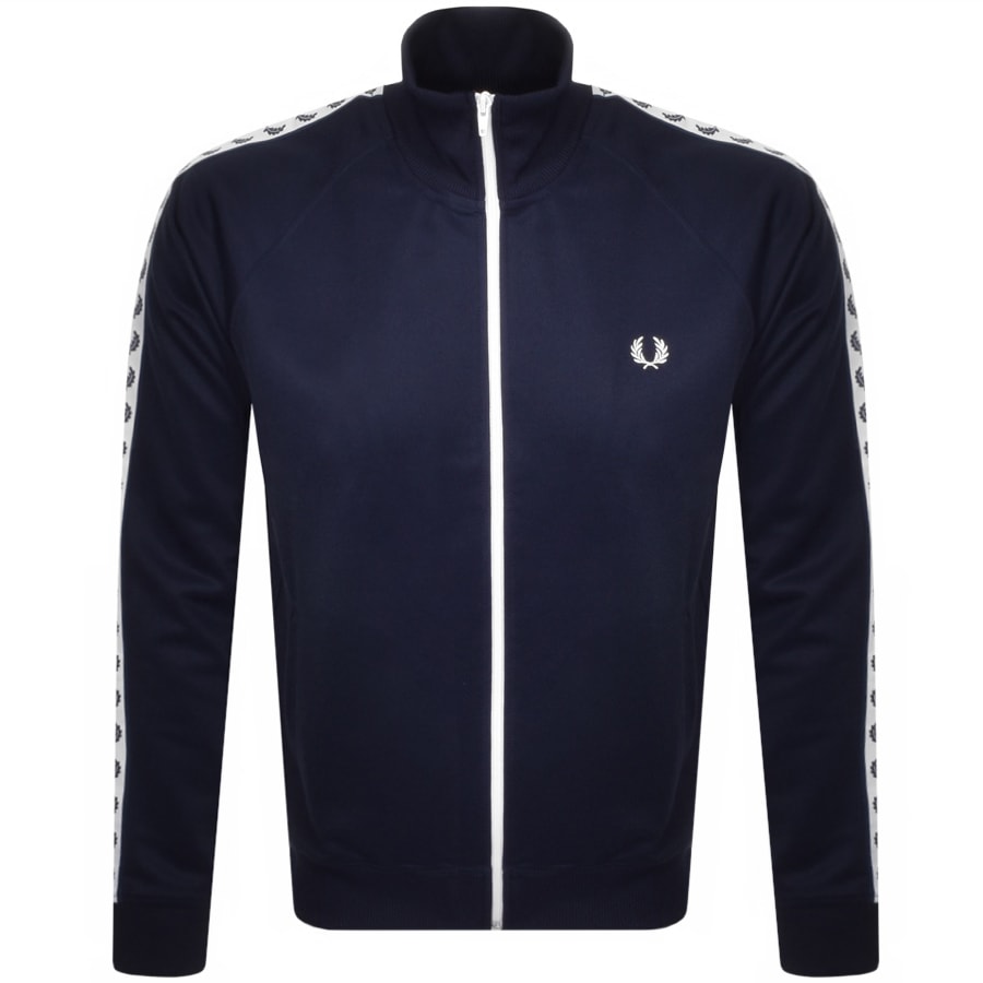 Alternative Image for ProductFred Perry Full Zip Track Top Blue1
